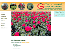 Tablet Screenshot of gemuese-greiner.com
